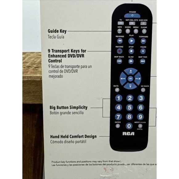 RCA Universal Remote Control 3 Device RCR3273E - Picture 7 of 9